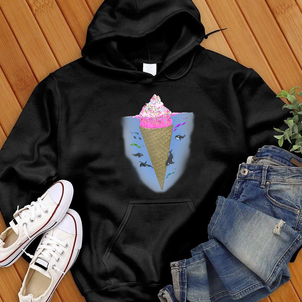 Orca Ice Cream Hoodie