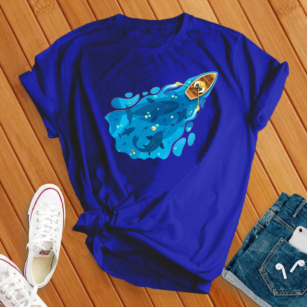 Peaceful Boat Tee