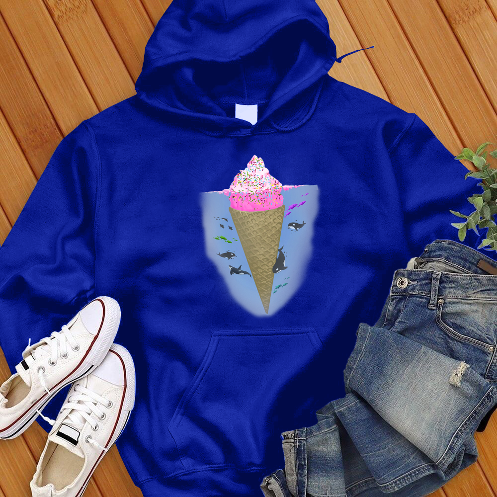 Orca Ice Cream Hoodie