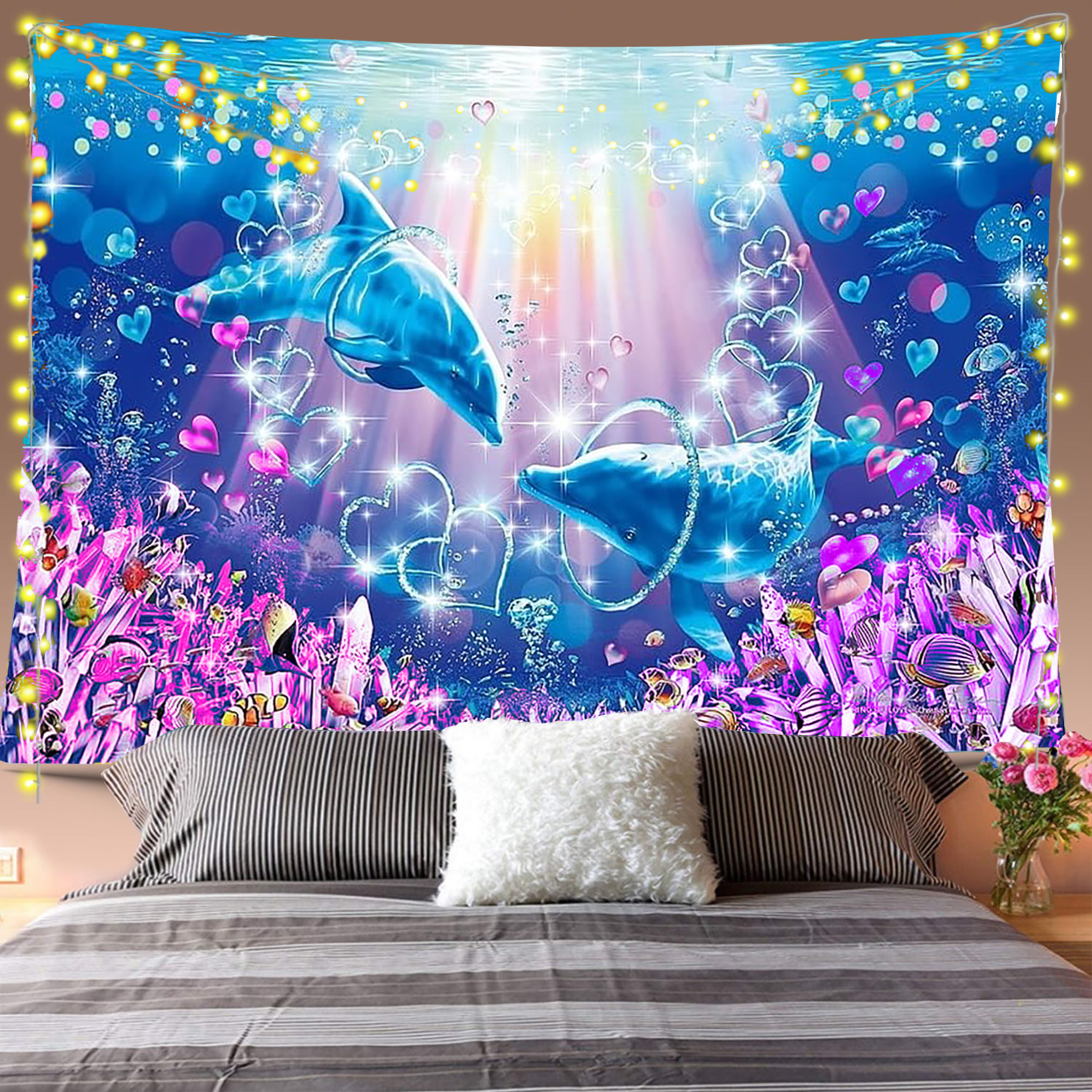 Dolphin Paradise Tapestry