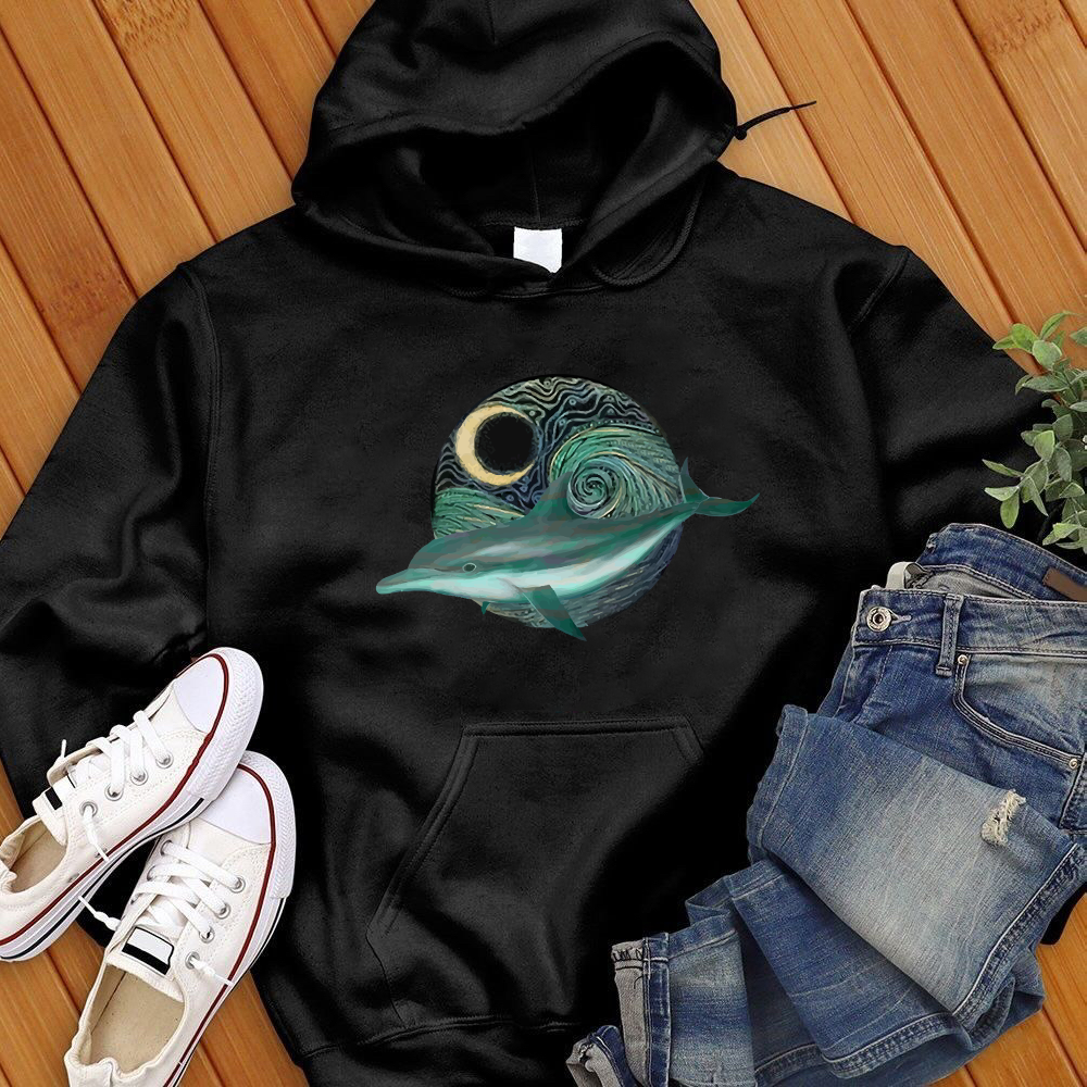 Galactic Dolphin Hoodie