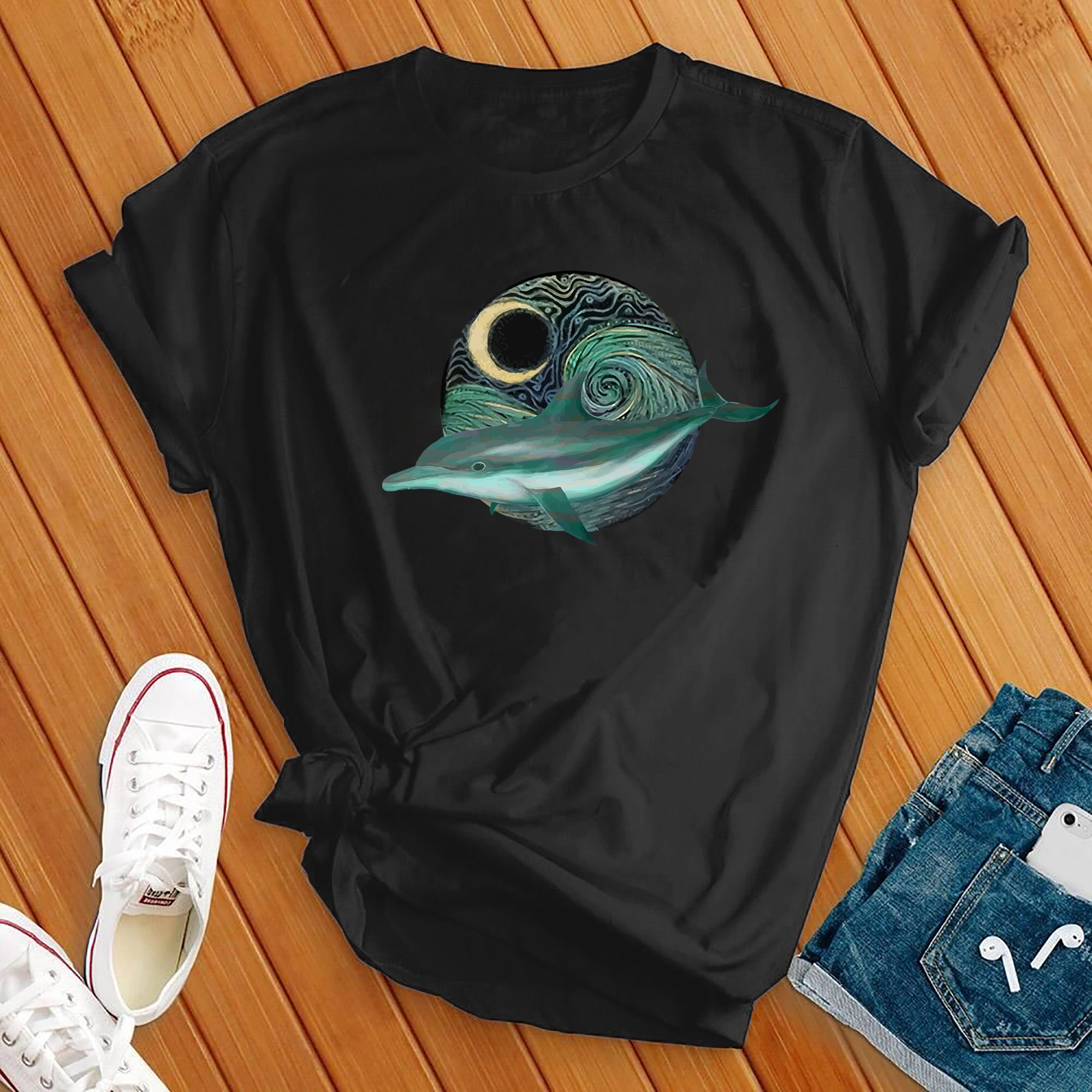 Galactic Dolphin Tee