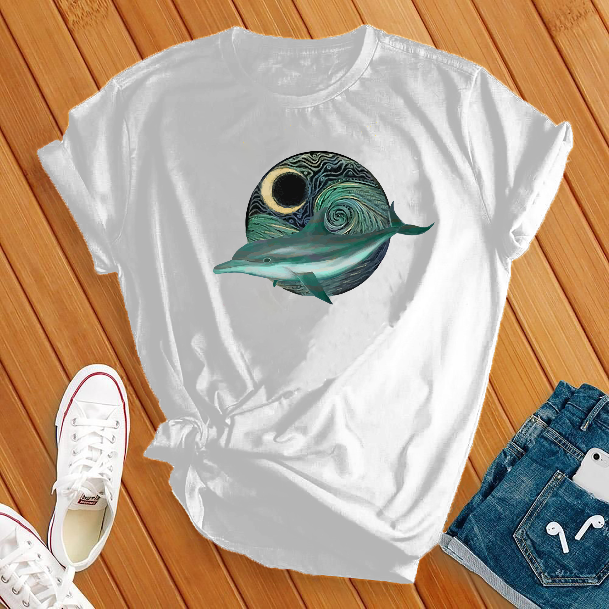 Galactic Dolphin Tee