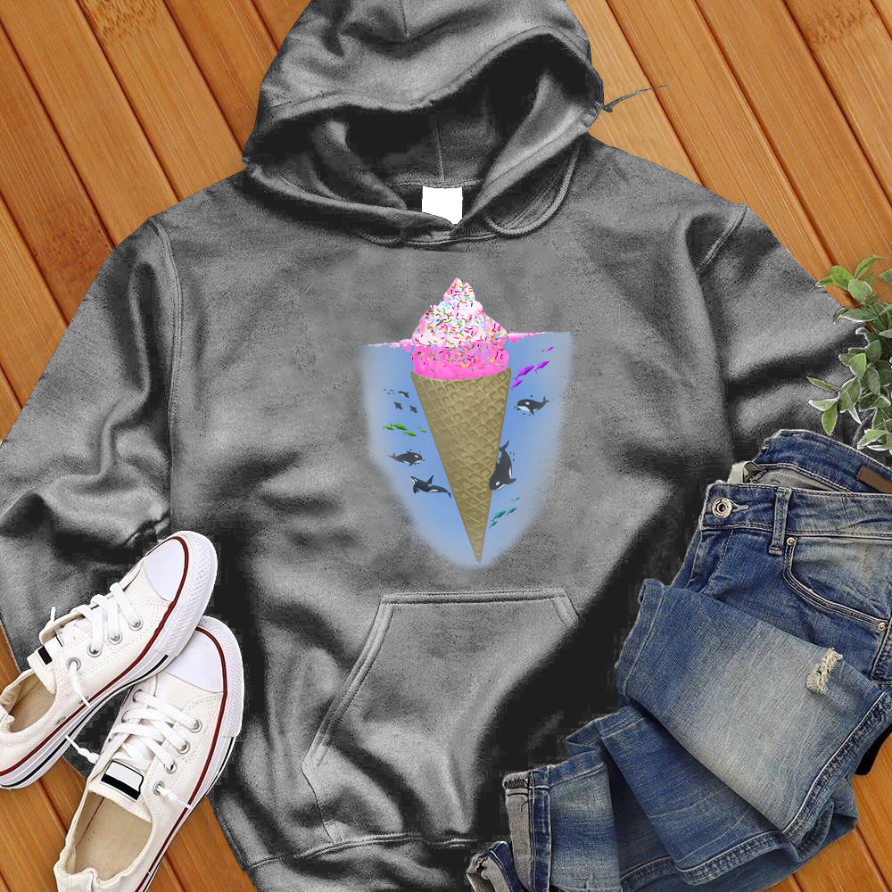 Orca Ice Cream Hoodie