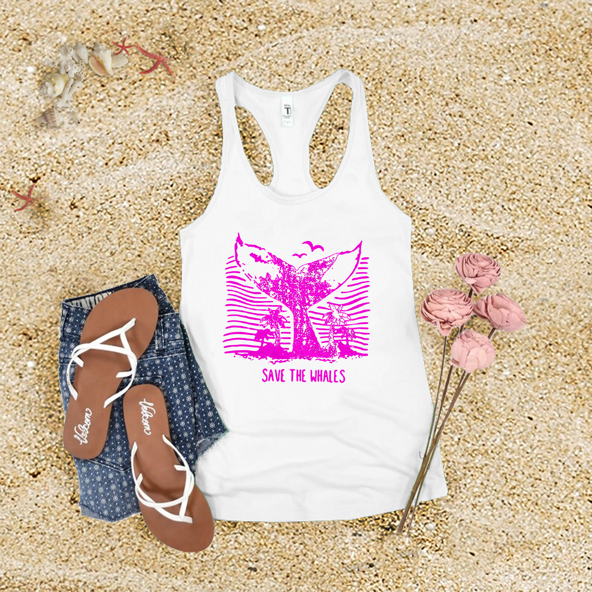 Save The Whales Tank Top