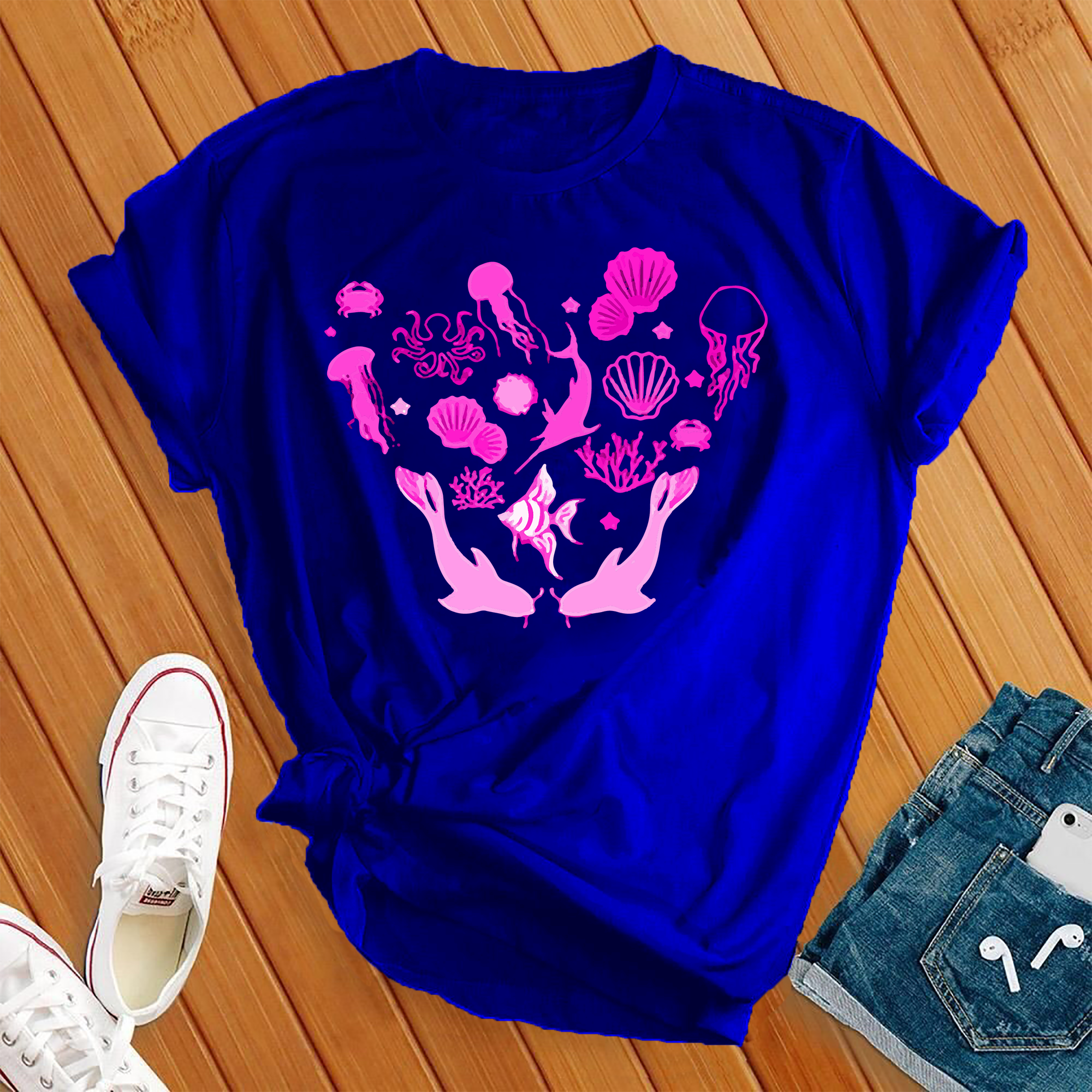 Neon Seaworld Tee