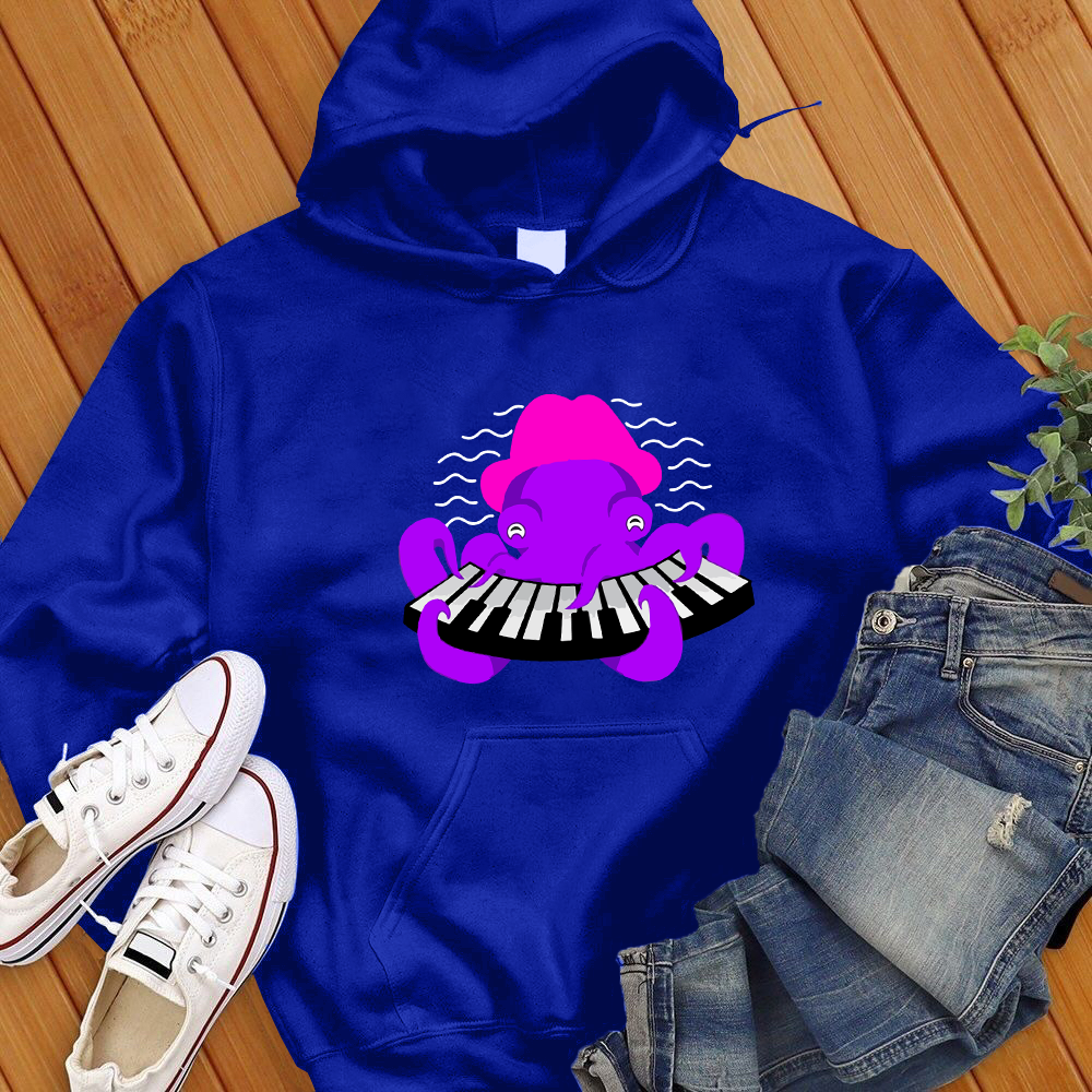 Octopus Piano Hoodie