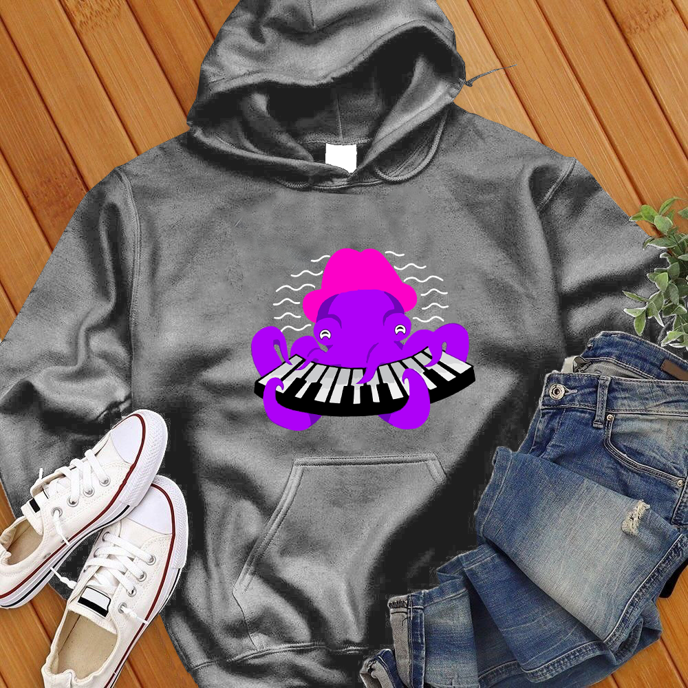 Octopus Piano Hoodie