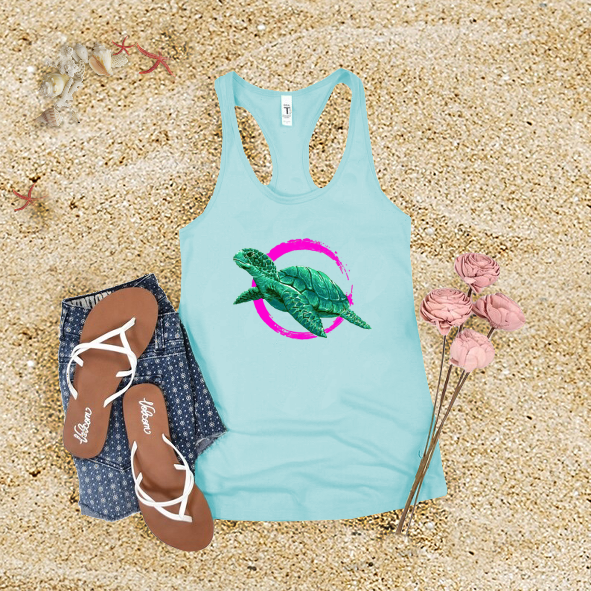 Turtle Moon Tank Top