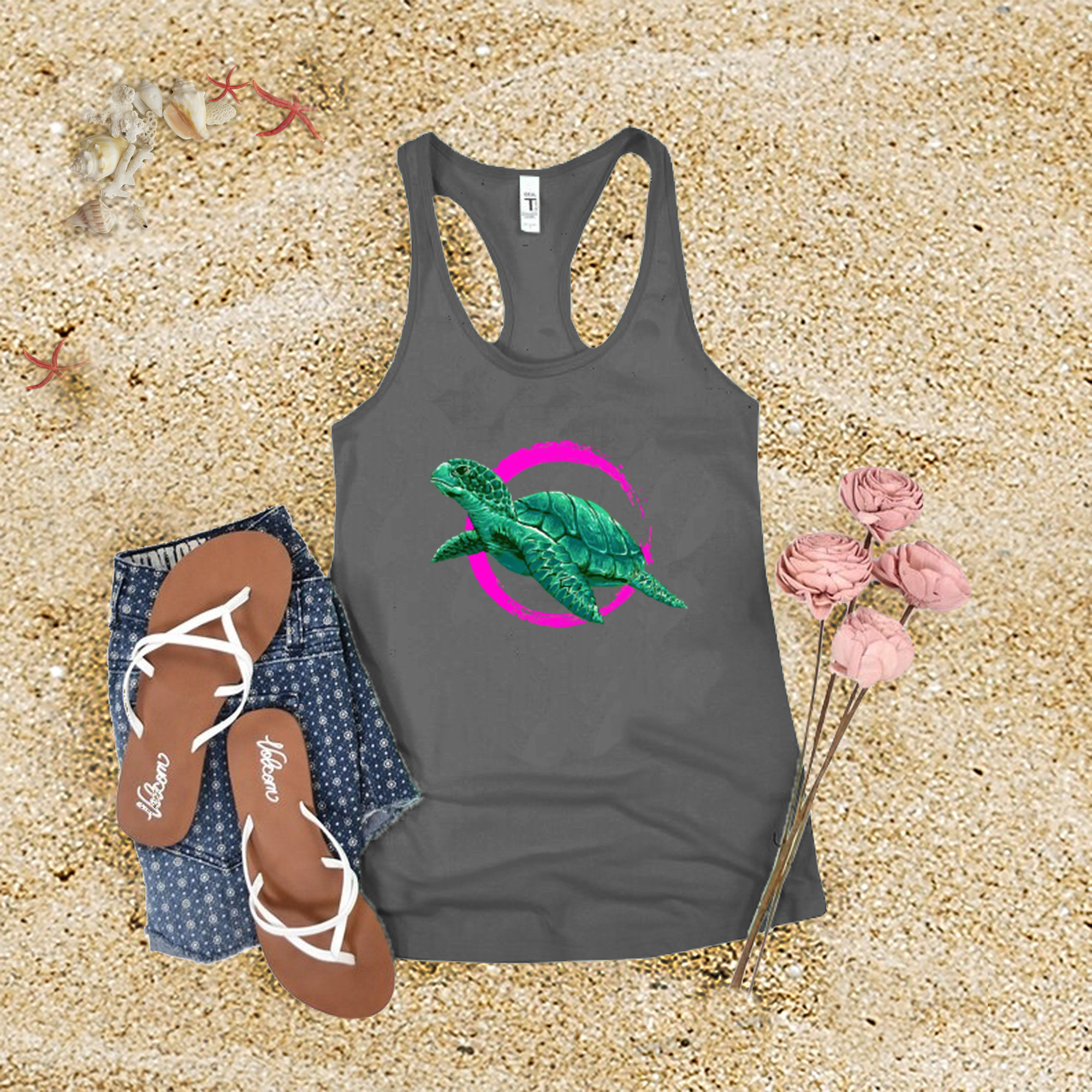 Turtle Moon Tank Top