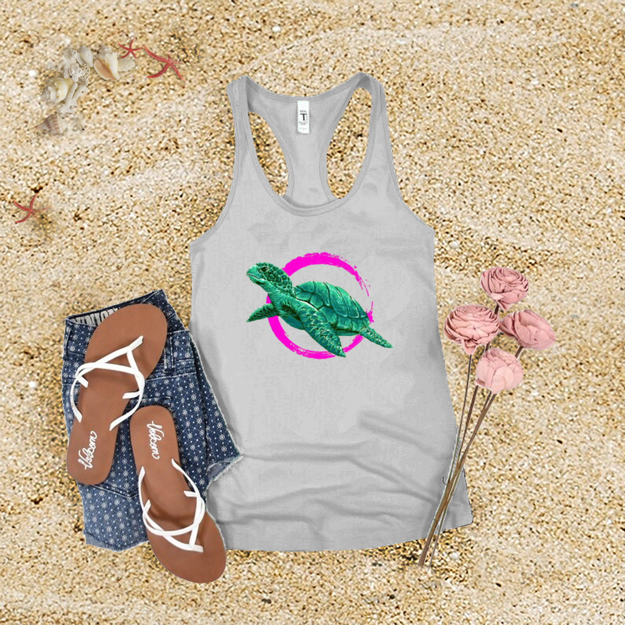 Turtle Moon Tank Top