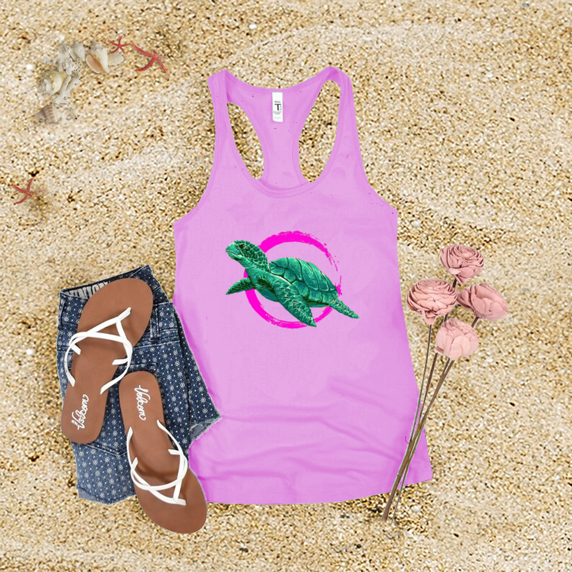 Turtle Moon Tank Top