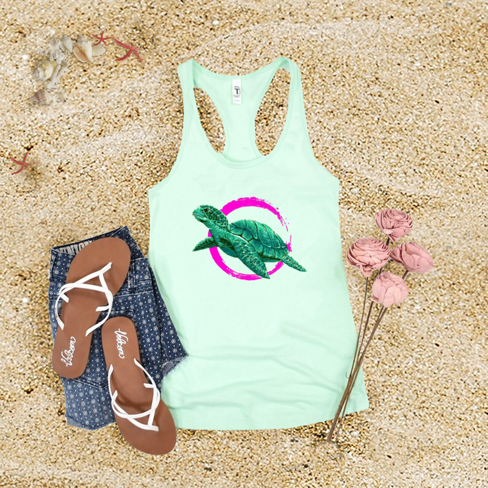 Turtle Moon Tank Top