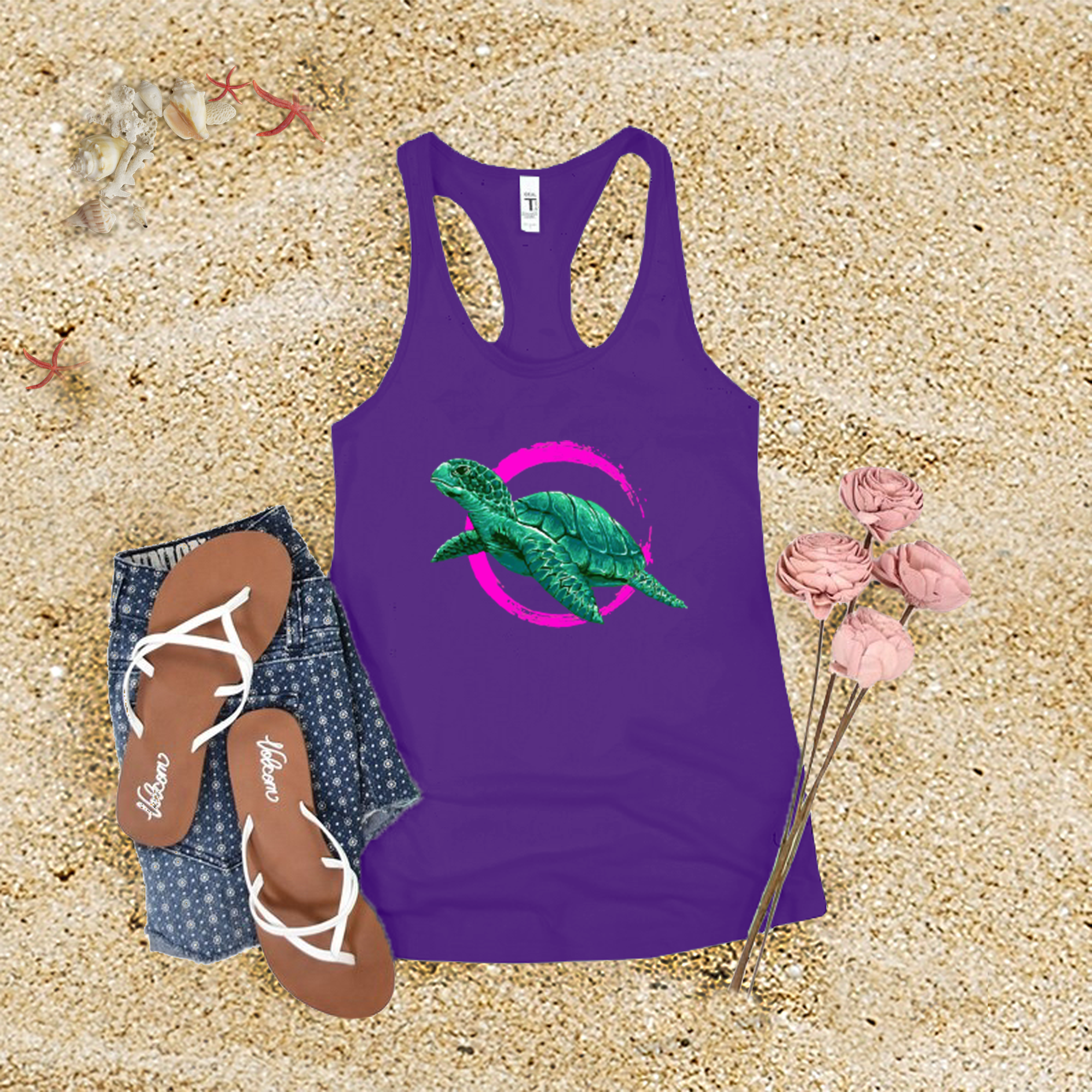 Turtle Moon Tank Top