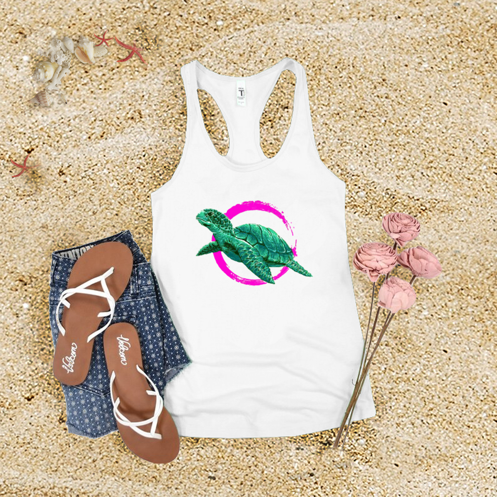 Turtle Moon Tank Top