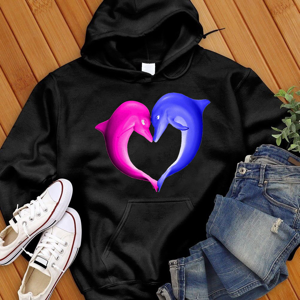 Dolphin Heart Hoodie