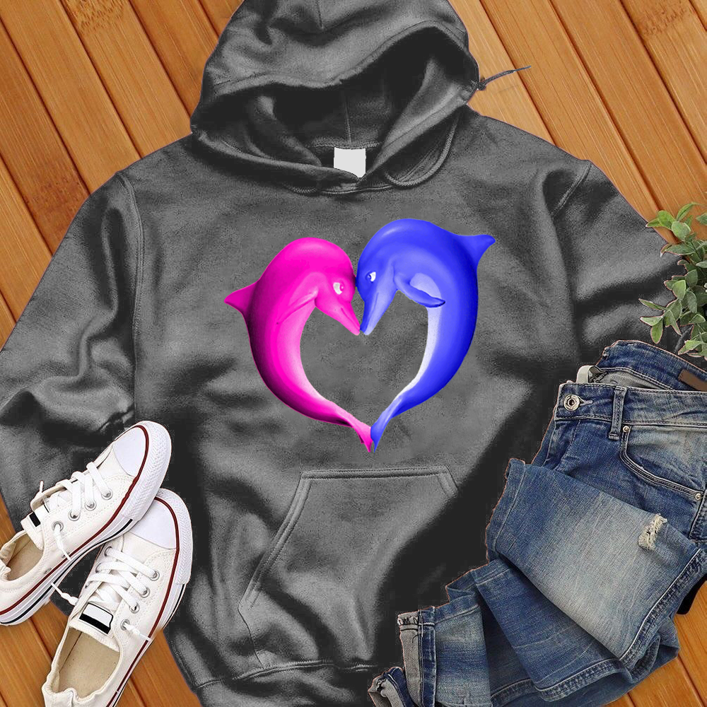 Dolphin Heart Hoodie