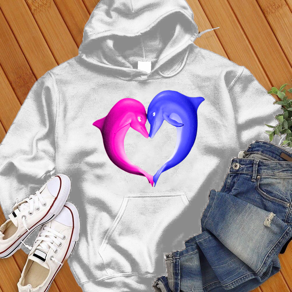 Dolphin Heart Hoodie