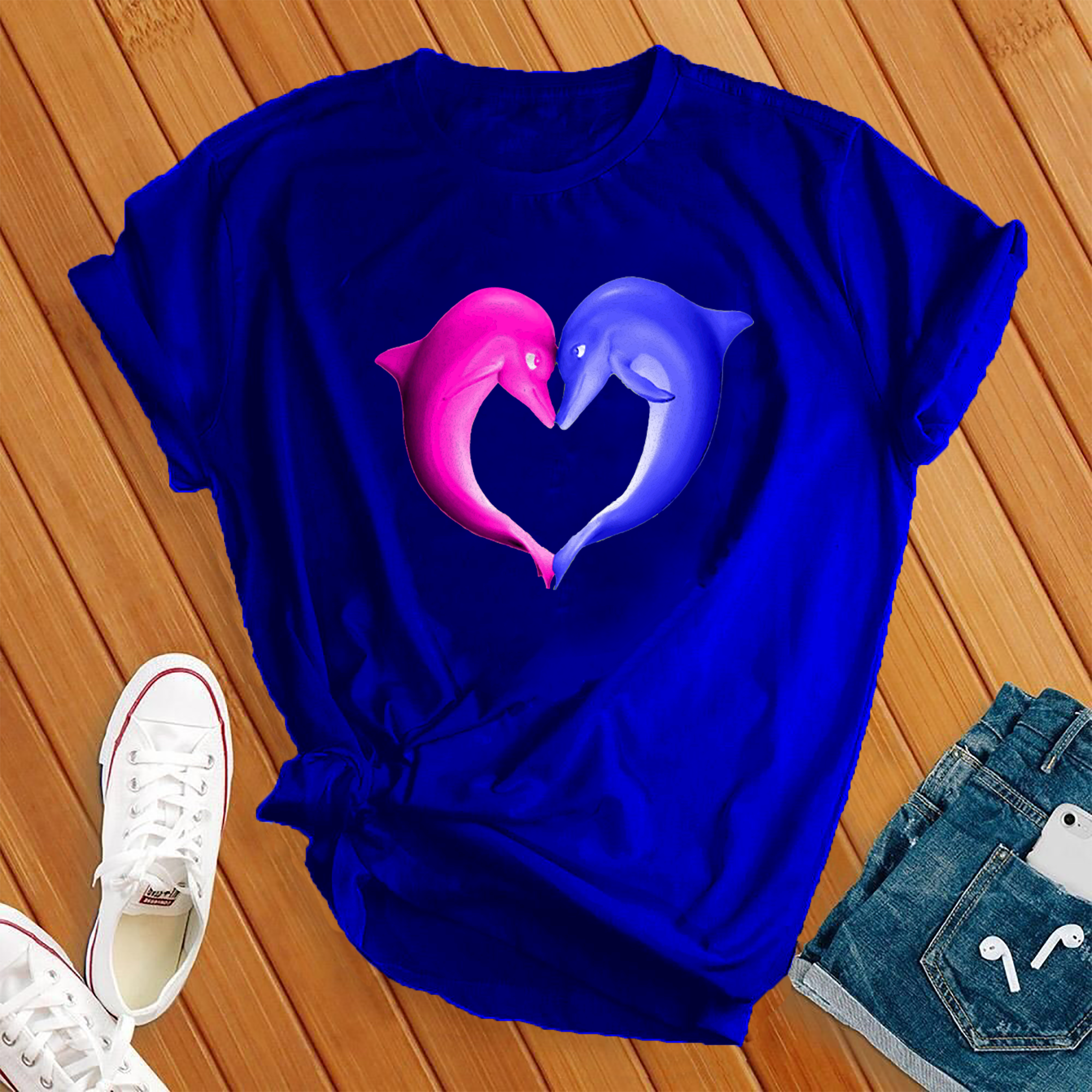 Dolphin Heart Tee