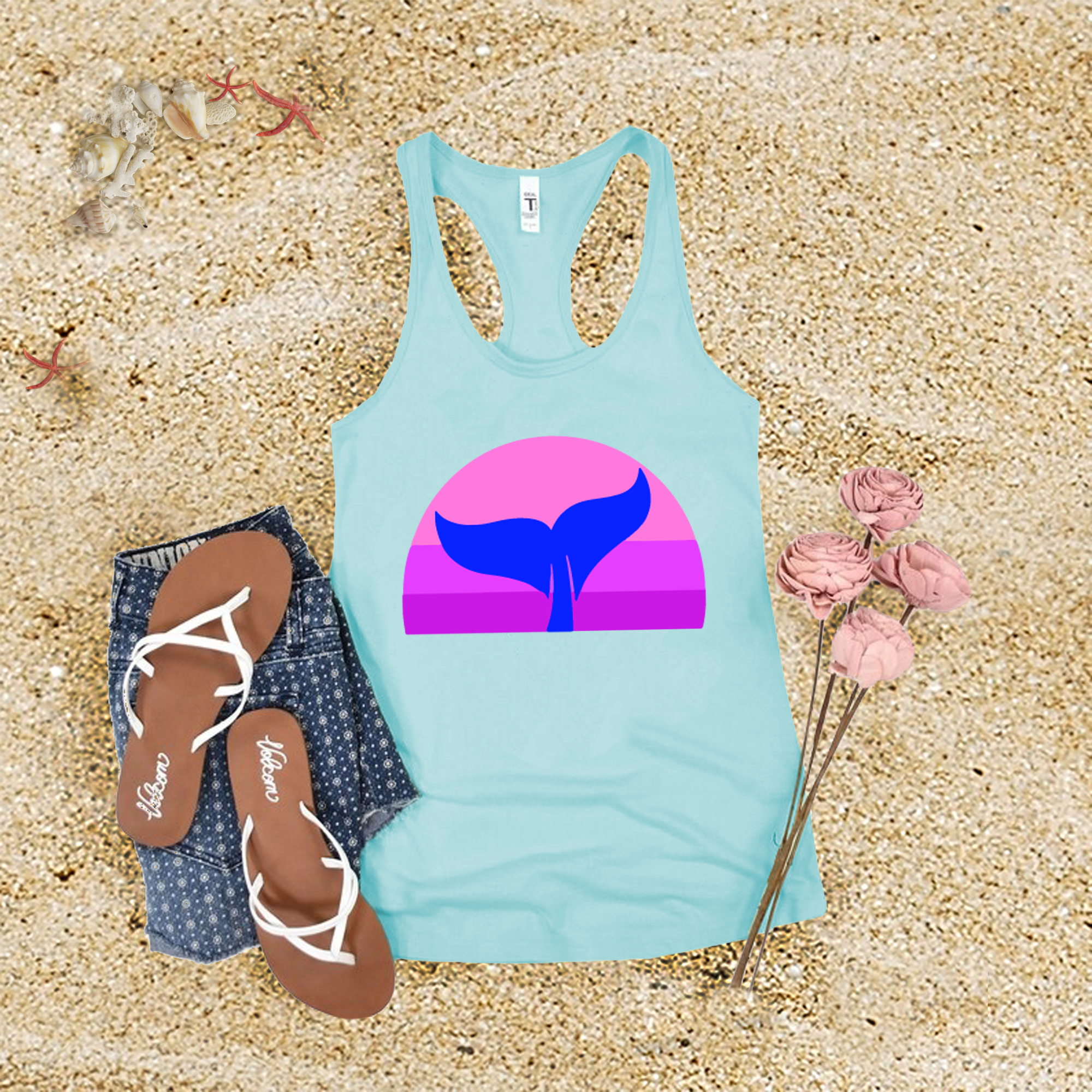 Whale Tail Tank Top