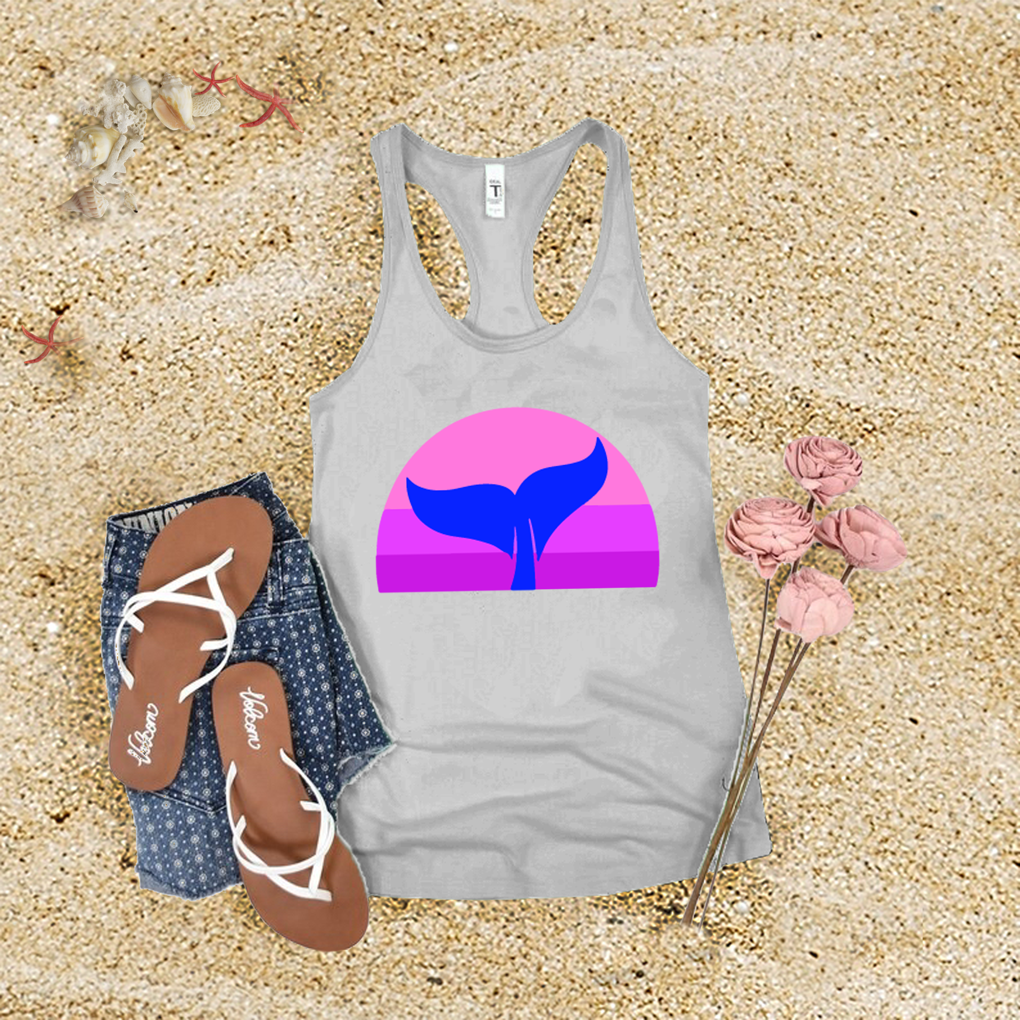 Whale Tail Tank Top