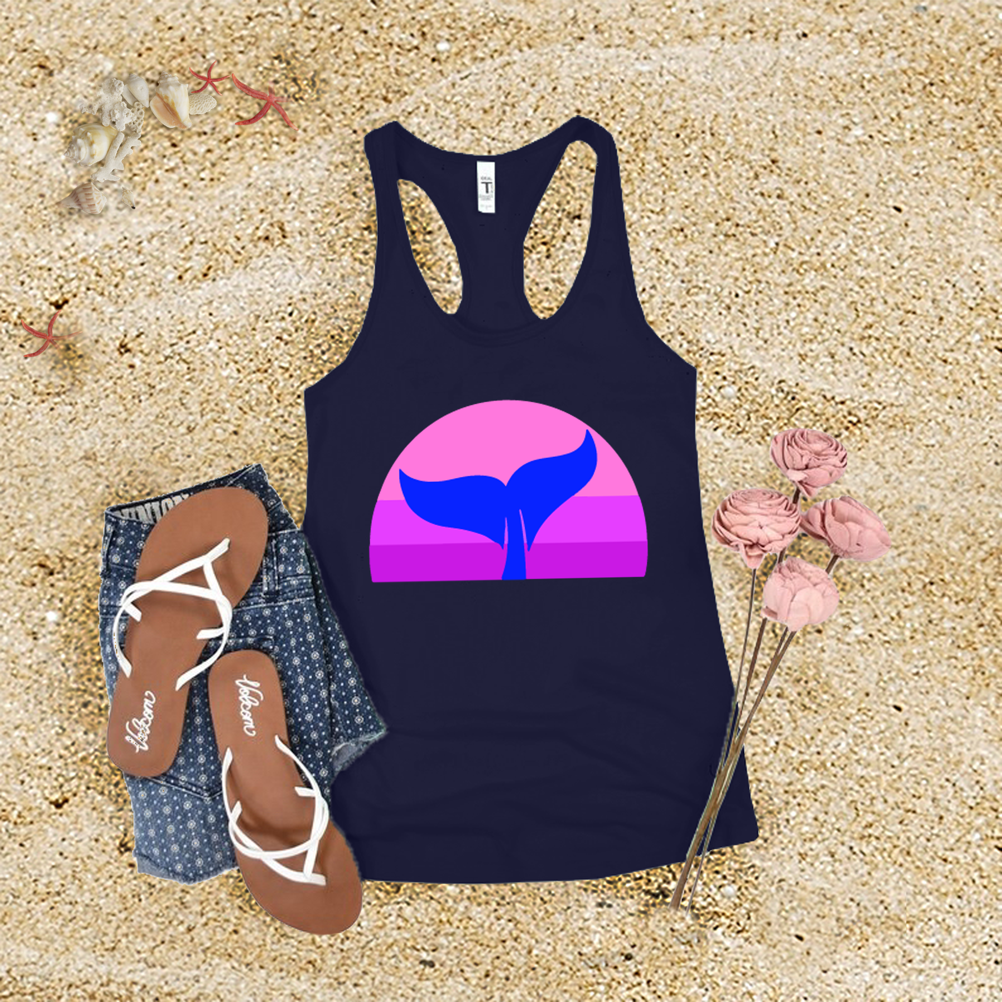 Whale Tail Tank Top