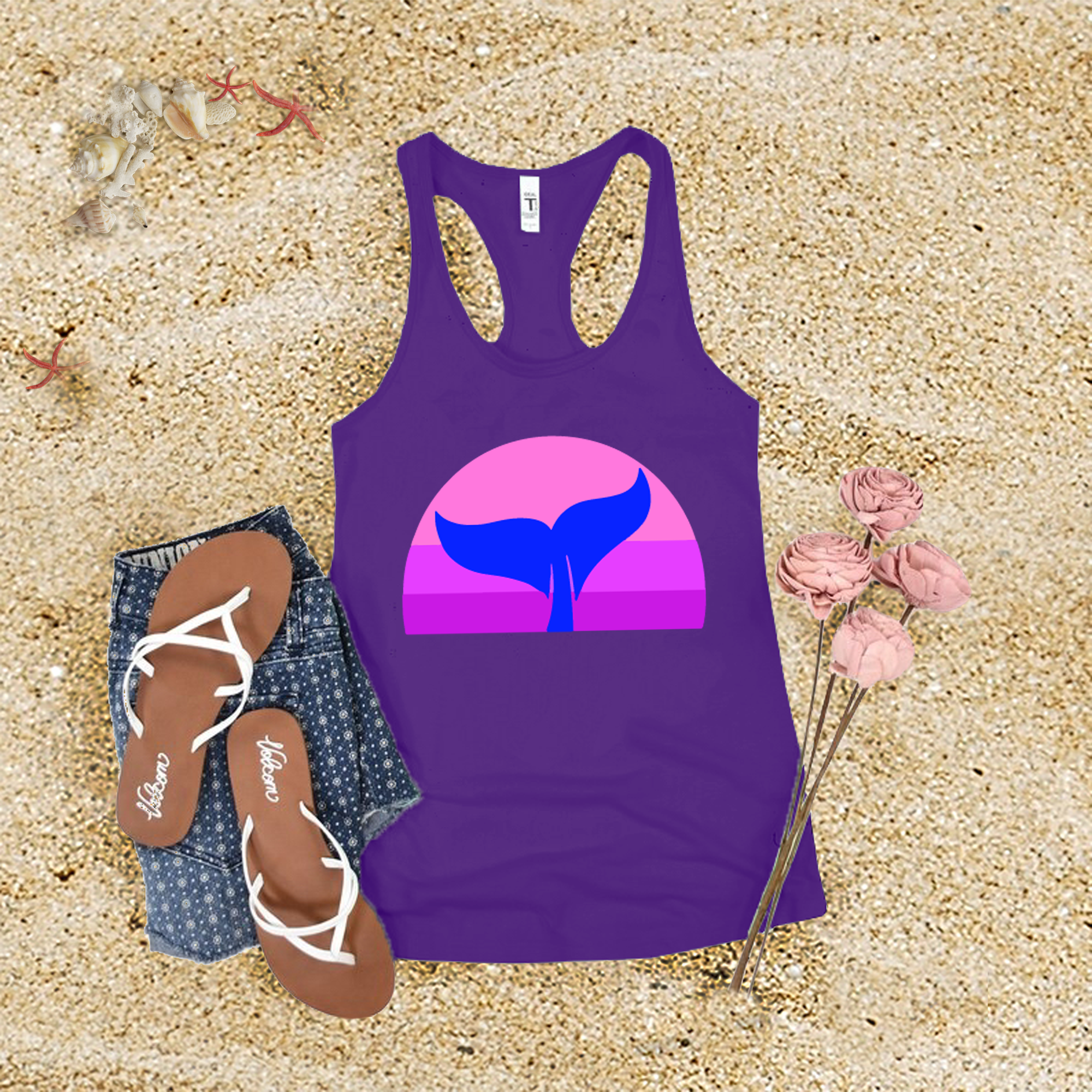 Whale Tail Tank Top