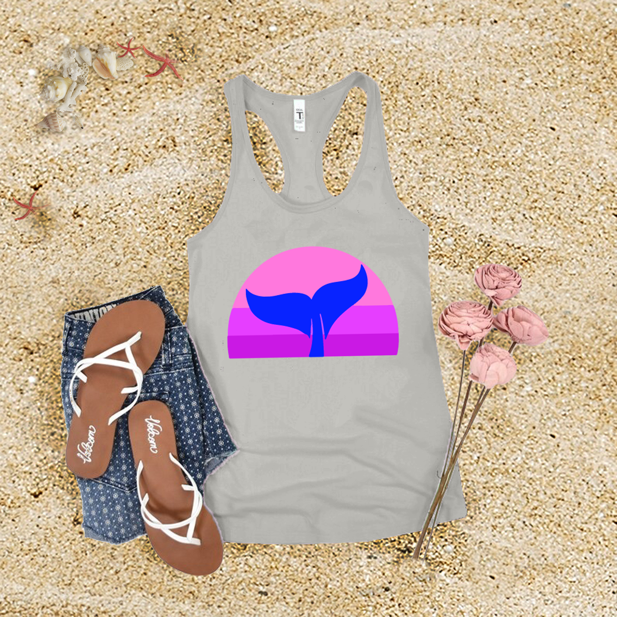 Whale Tail Tank Top