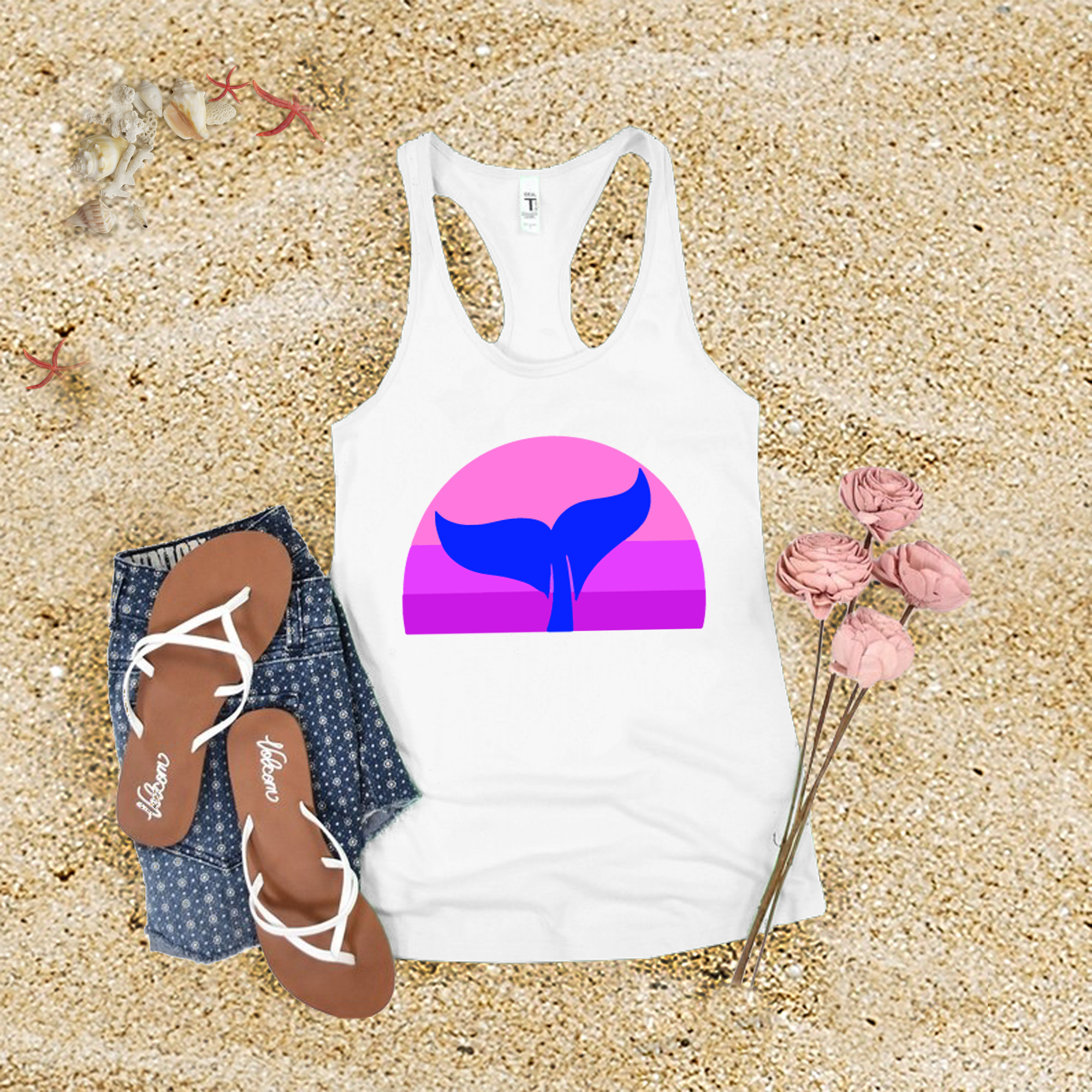 Whale Tail Tank Top