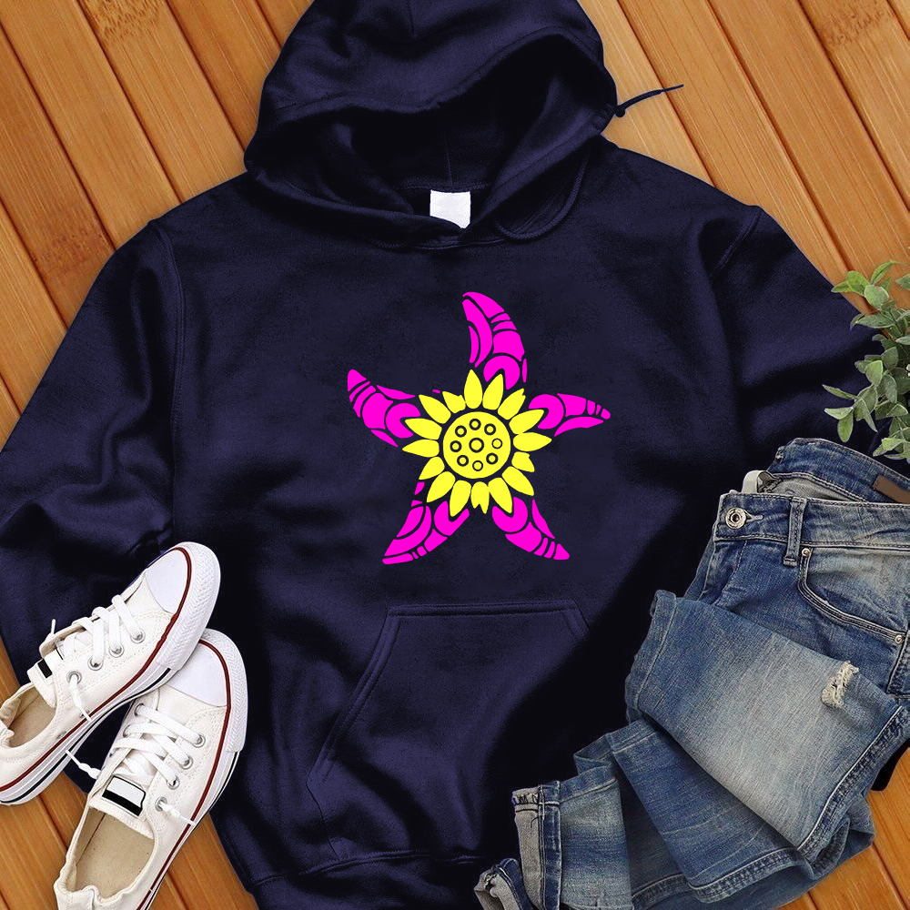 Starfish Flower Hoodie