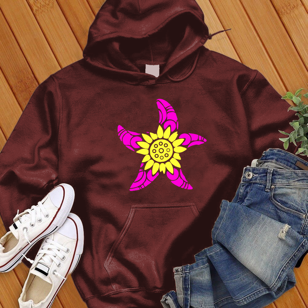 Starfish Flower Hoodie