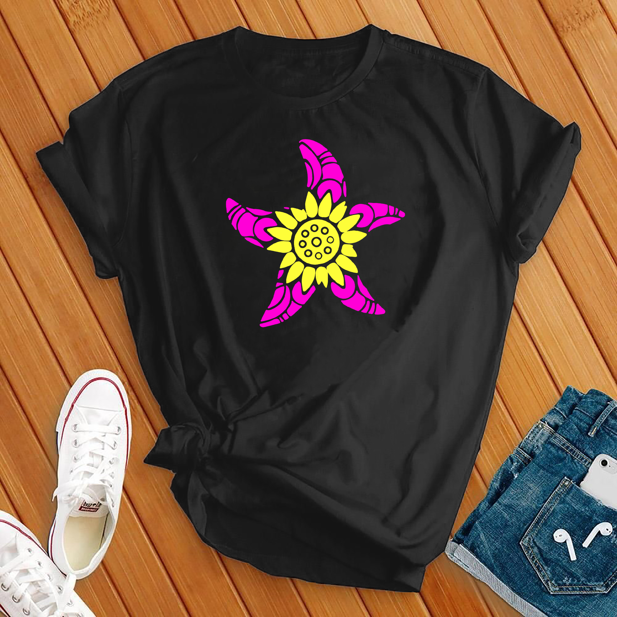 Starfish Flower Tee