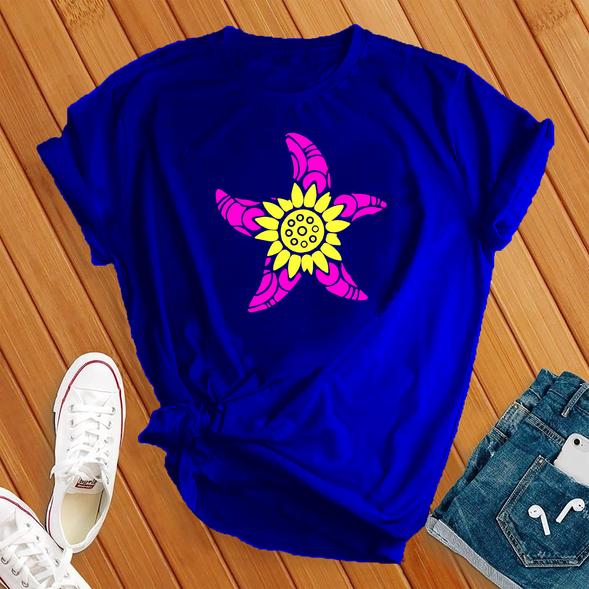 Starfish Flower Tee