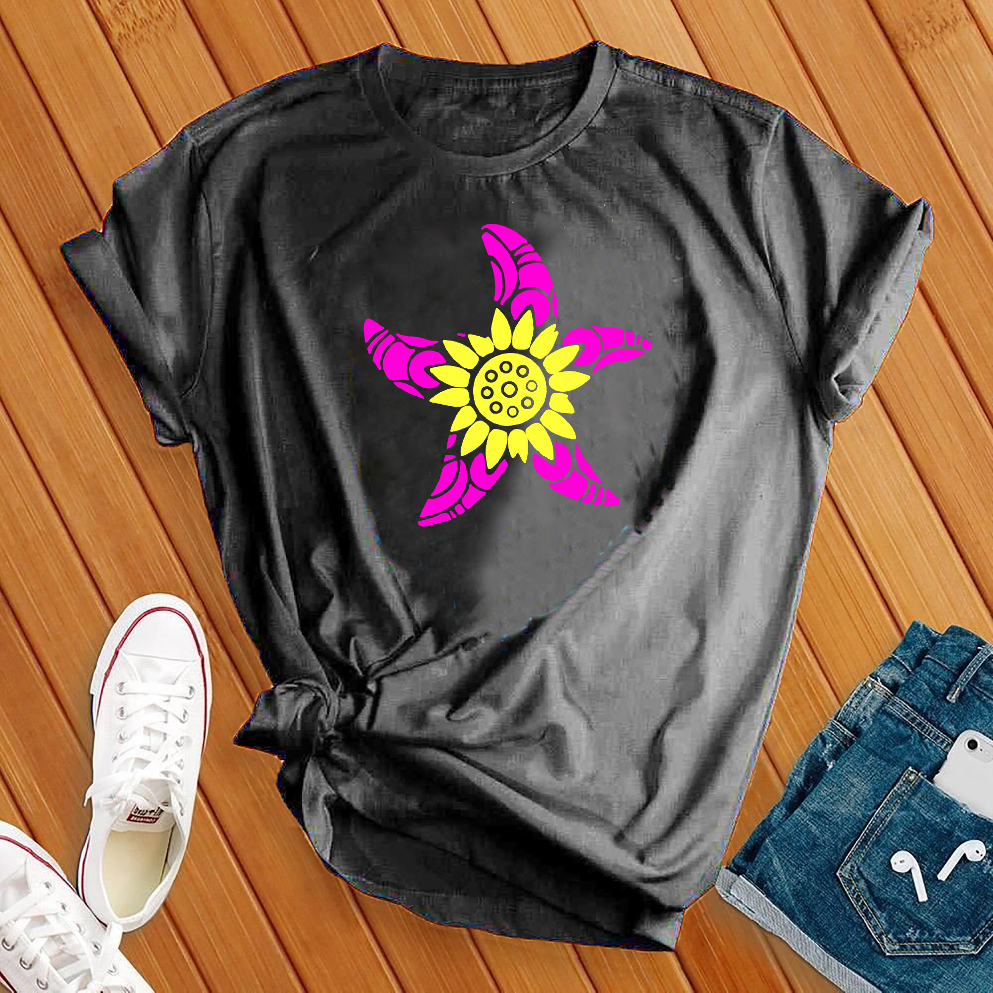 Starfish Flower Tee