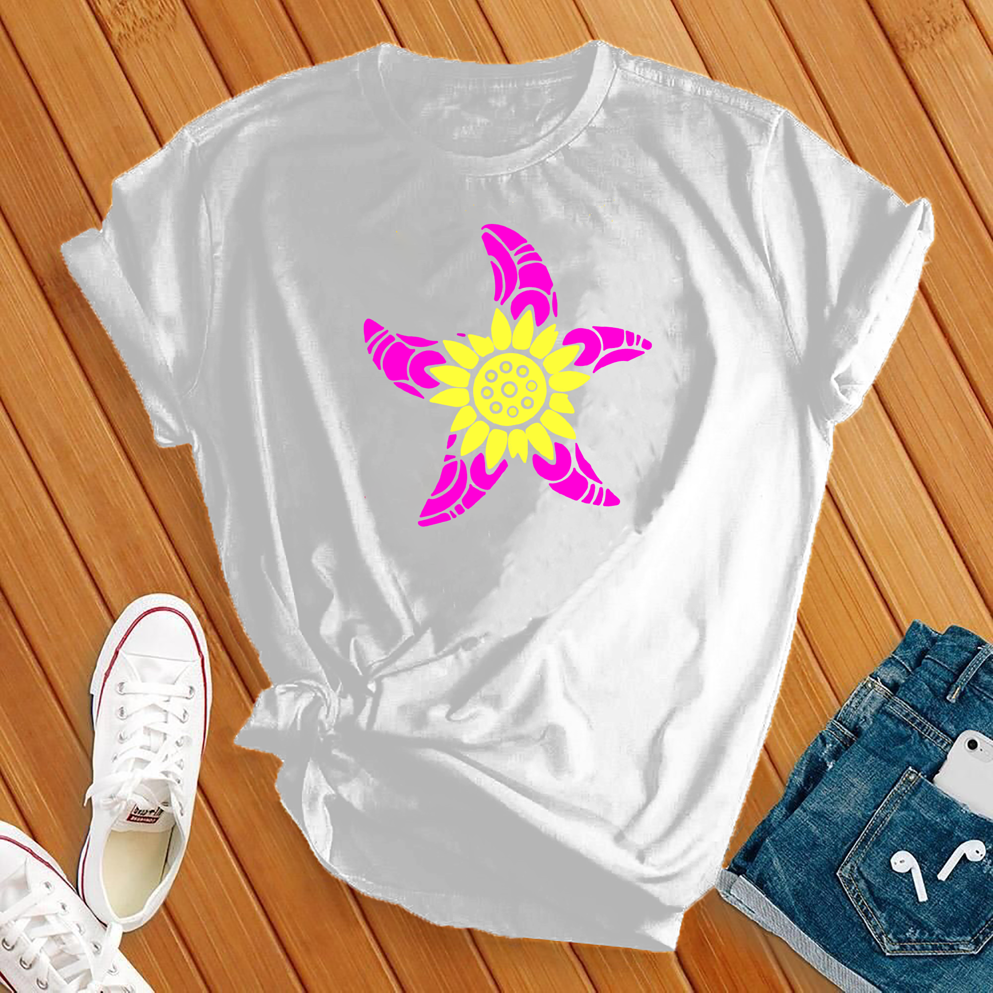 Starfish Flower Tee