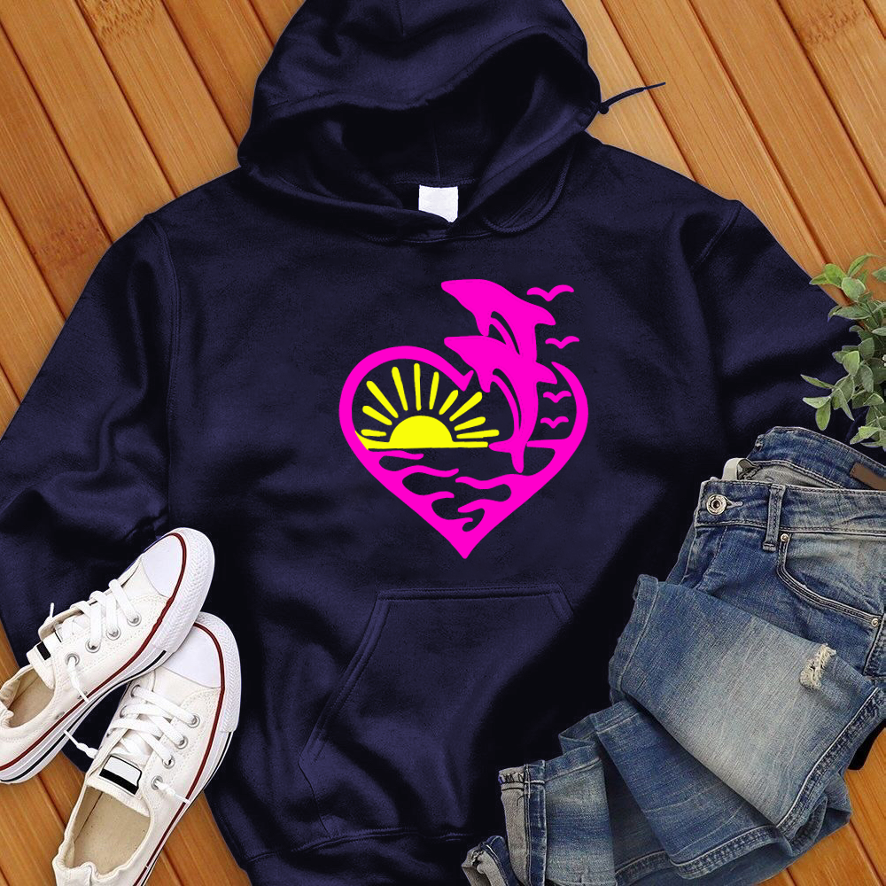 Dolphin Sunrise Hoodie