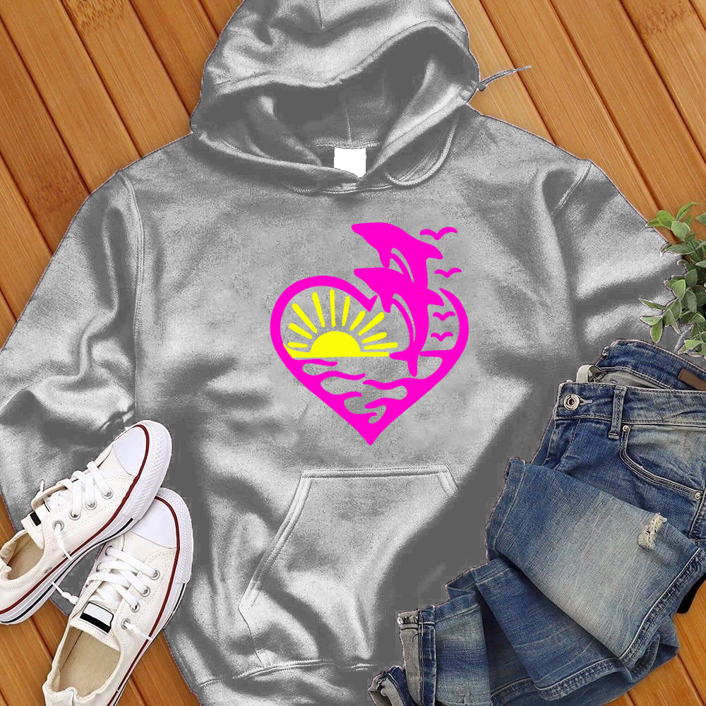 Dolphin Sunrise Hoodie