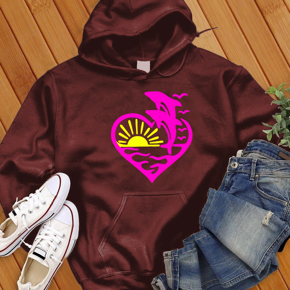 Dolphin Sunrise Hoodie