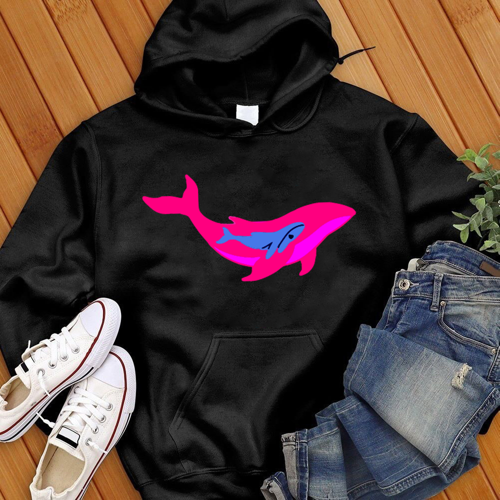 Mama Whale Calf Hoodie