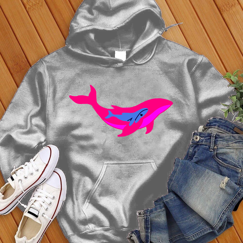 Mama Whale Calf Hoodie