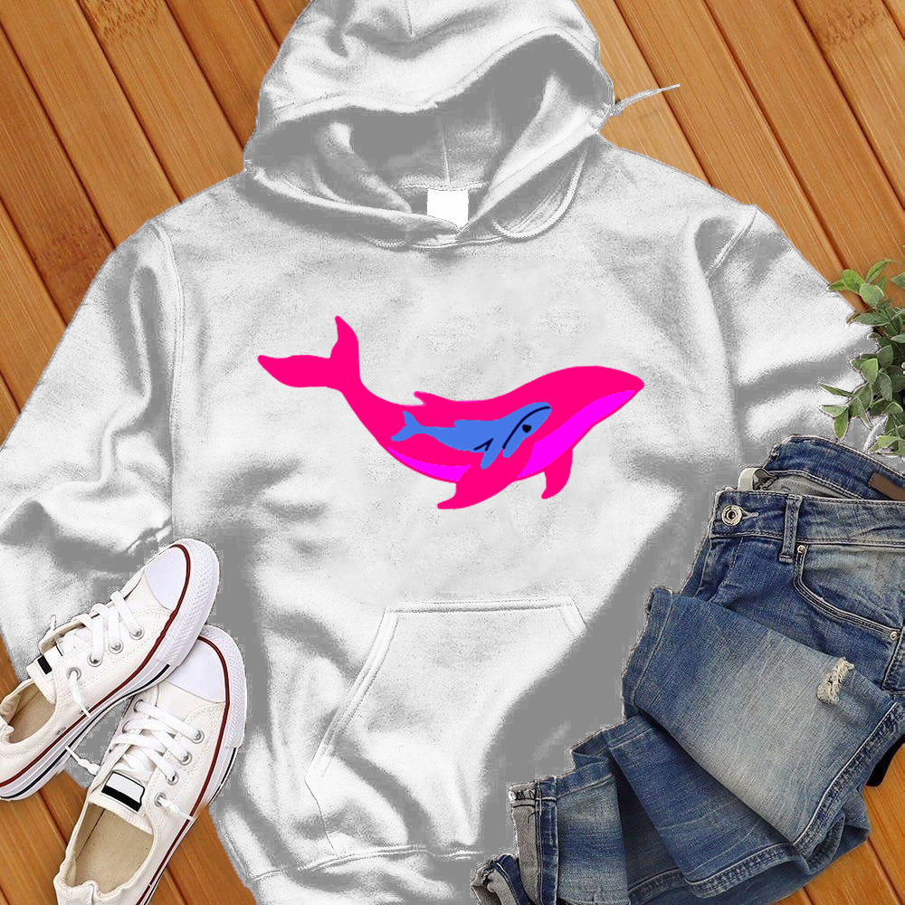 Mama Whale Calf Hoodie