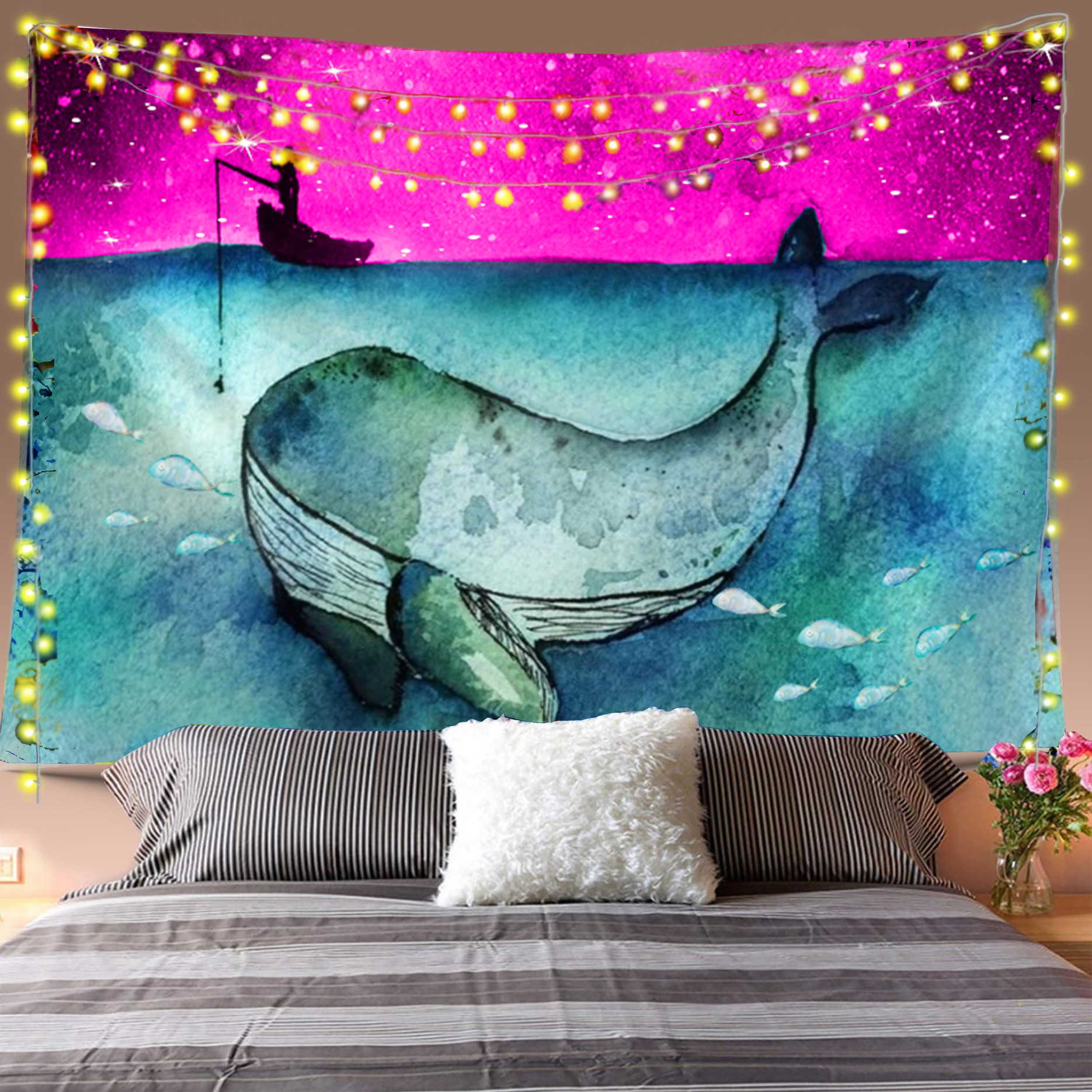 Whale Dreams Tapestry