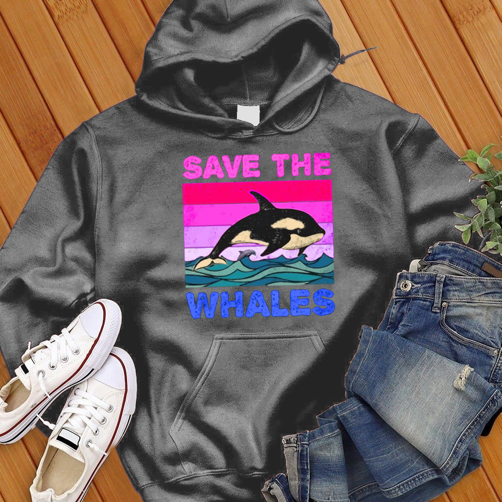 Save The Whales Orca Hoodie