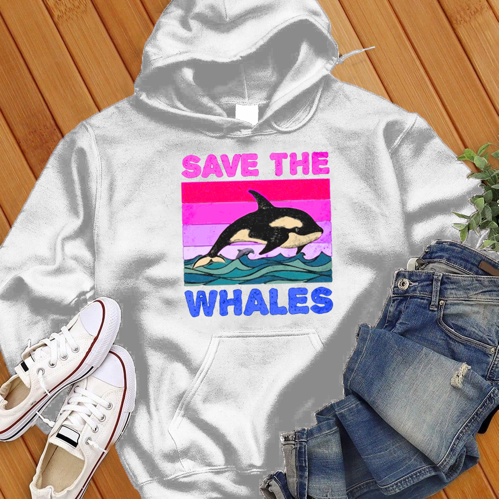 Save The Whales Orca Hoodie