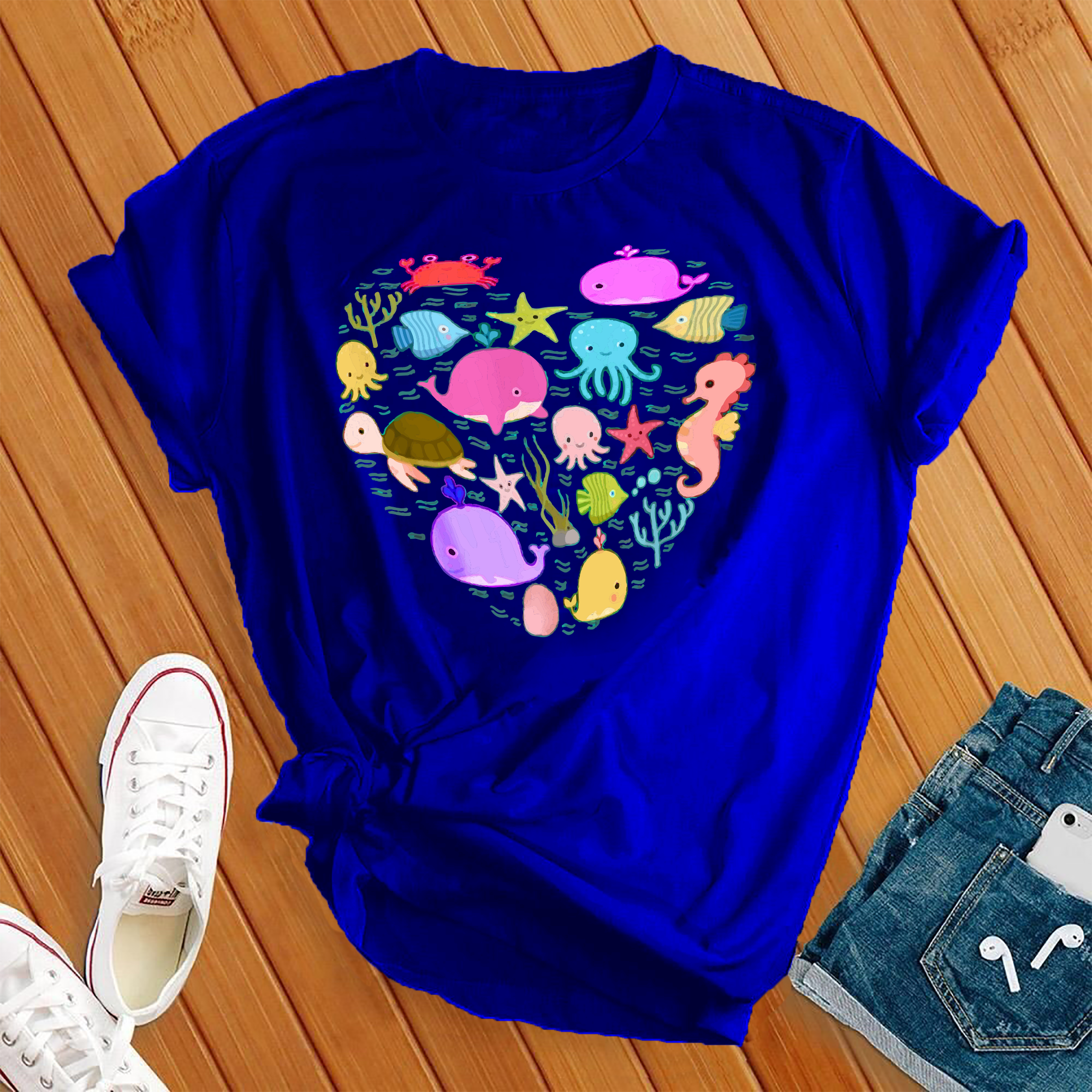 Sea Animal Heart Tee