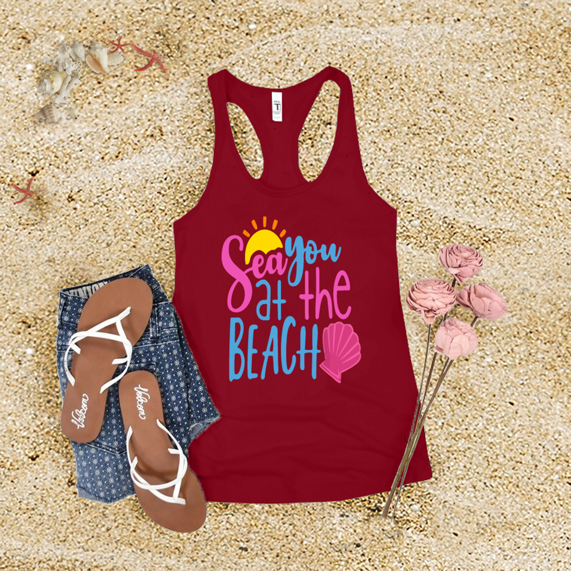 Sea You At The Beach Tank Top