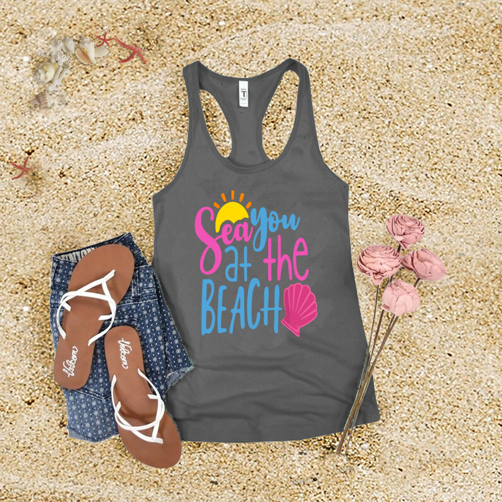 Sea You At The Beach Tank Top