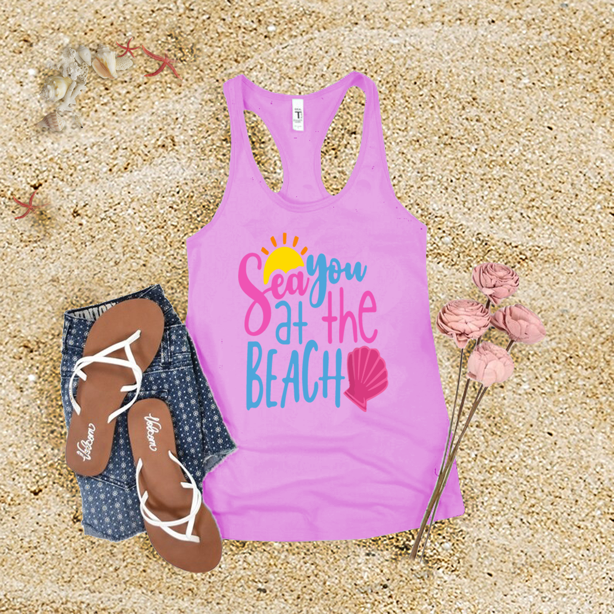 Sea You At The Beach Tank Top