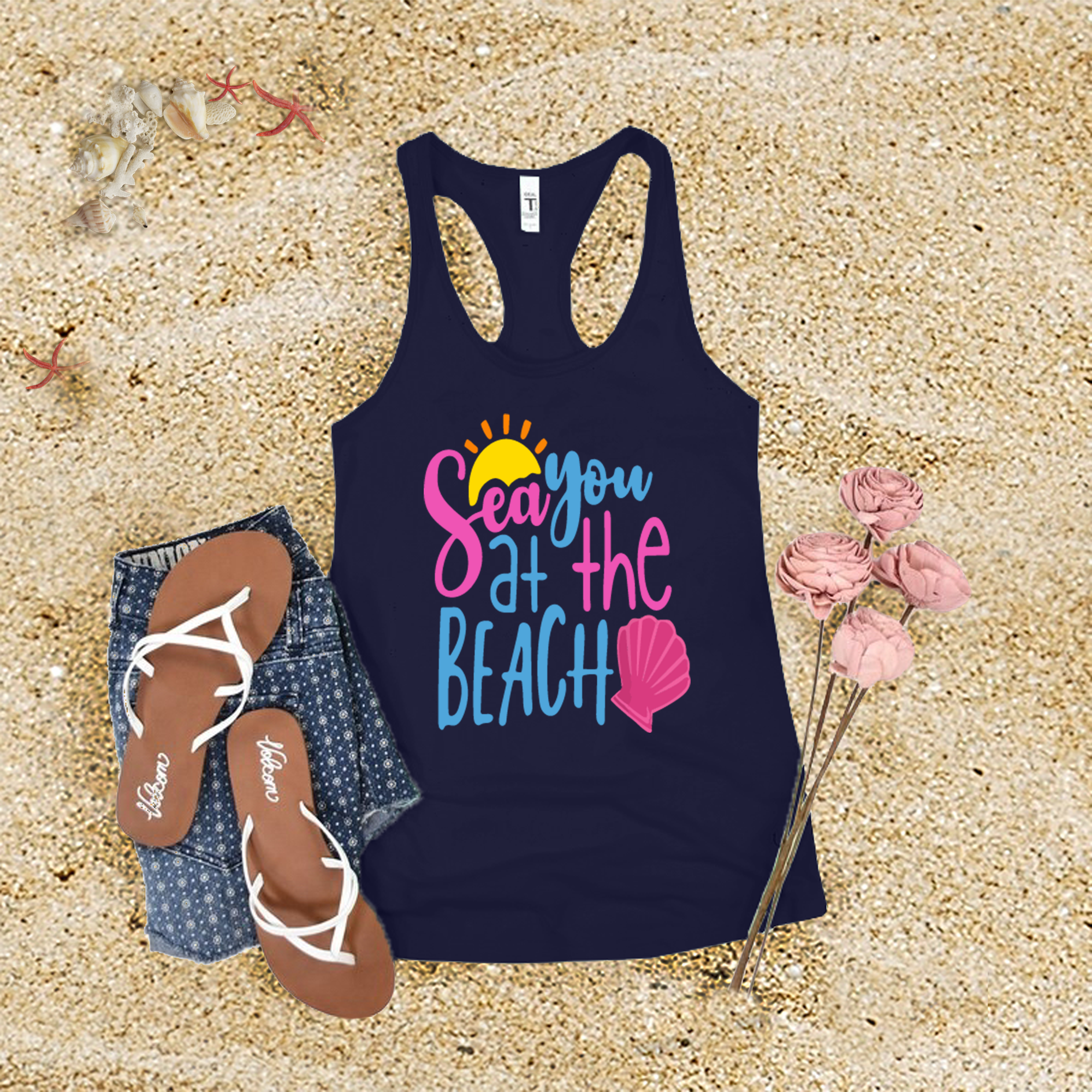 Sea You At The Beach Tank Top