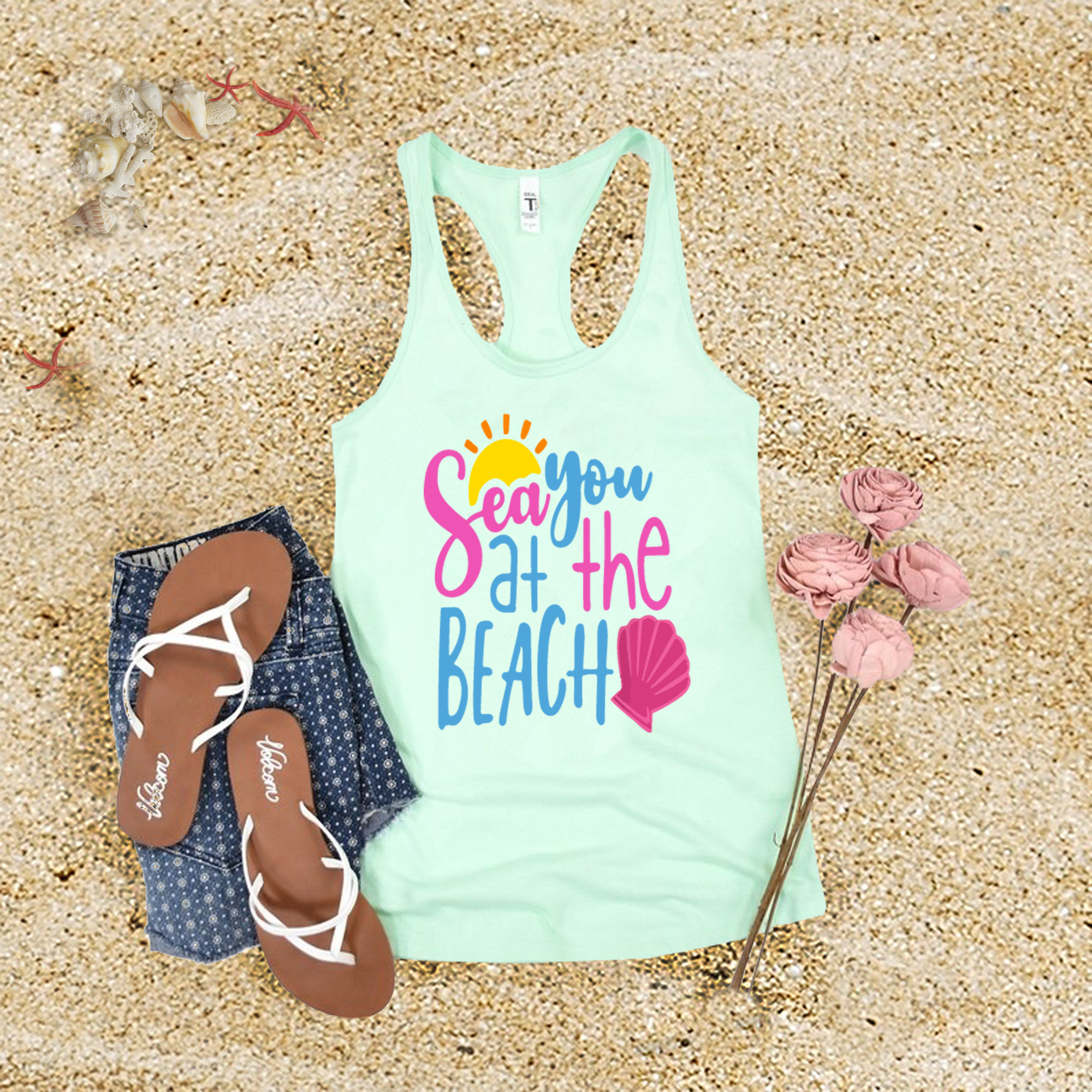 Sea You At The Beach Tank Top